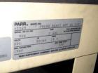 Used Parr Autoclave, 2 Gallon, Model 4552M, Stainless Steel. Rated 1900 psig at 350 degrees F. With drive unit, electrically heated, on cart with controls, 230 volts. Serial #906.