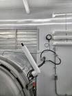 Used WSF Industries Horizontal Double-Door Pressure Vessel / Autoclave | 40’ x 5’3” | 30 PSI Steam Heated | Rebuilt 2019 | Includes Roll Carts & Bins
