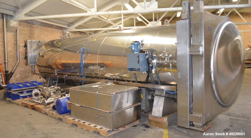 Used - Stock Surdry 5-Basket S/S Horizontal Rotary Batch Retort