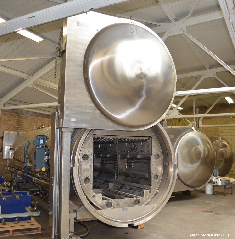 Used - Stock Surdry 5-Basket S/S Horizontal Rotary Batch Retort