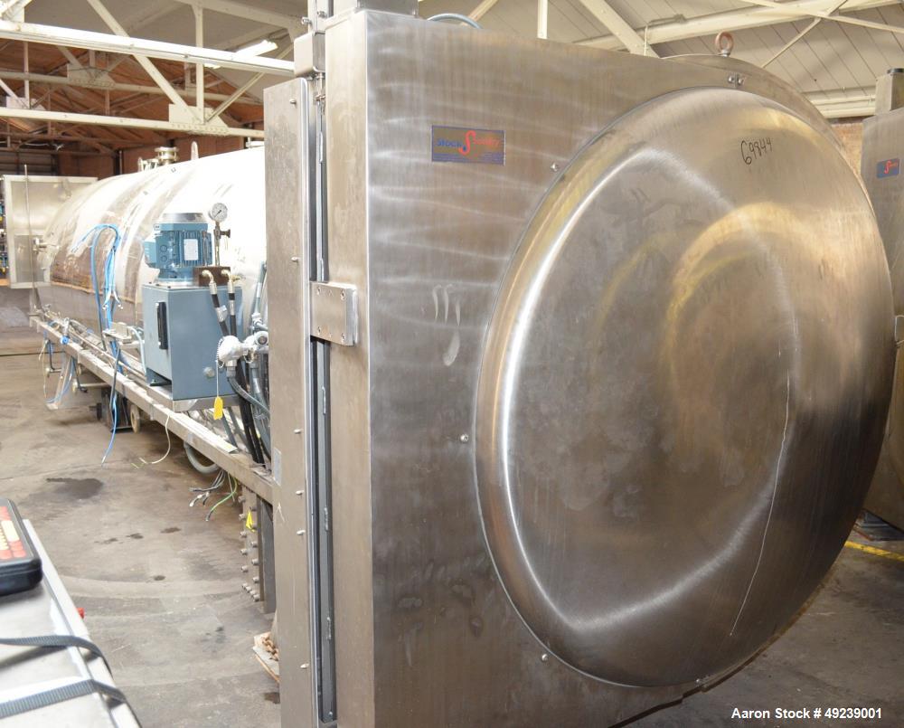 Used - Stock Surdry 5-Basket S/S Horizontal Rotary Batch Retort