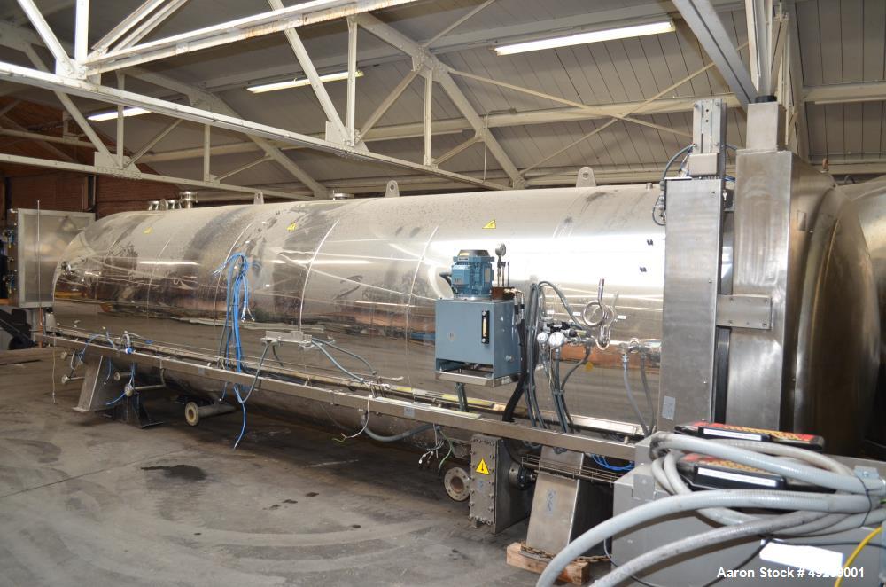 Used - Stock Surdry 5-Basket S/S Horizontal Rotary Batch Retort
