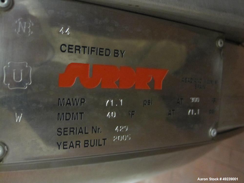 Used - Stock Surdry 5-Basket S/S Horizontal Rotary Batch Retort