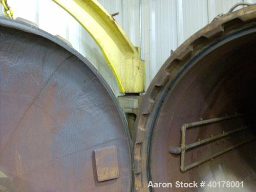 Unused-Used: Autoclave manufactured by Irwin Steel Fabricators. ID is 78",carbon steel  shell length is 20'. Pressure rating is 100 psi. Single manually operated, rapid open with horizontal swing. In...
