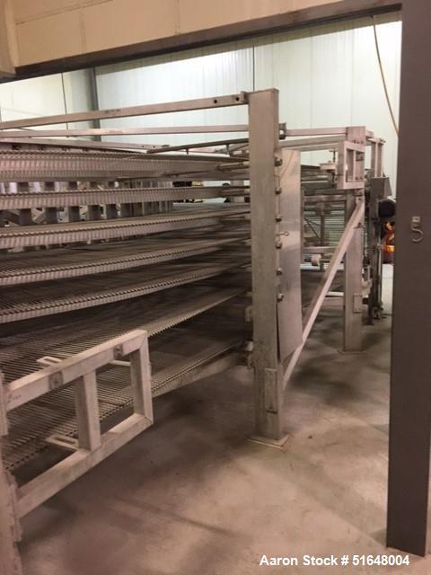 LJ White Spiral Cooling Conveyor