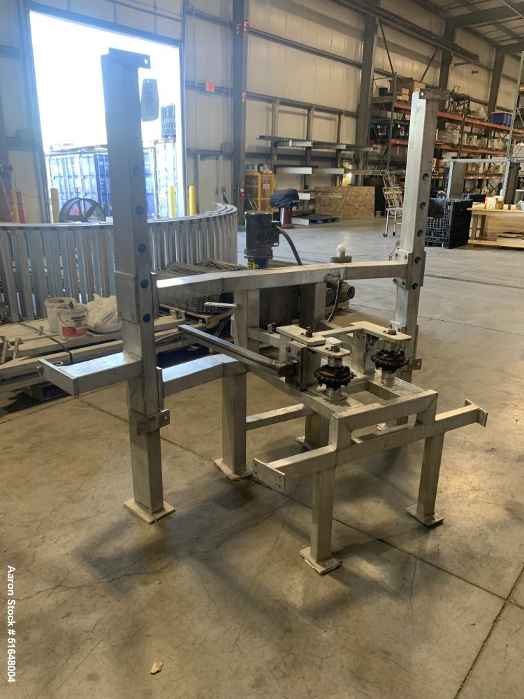 Used LJ White Model 23040 Spiral Cooling Conveyor – 20' Diameter, 5 Revolutions