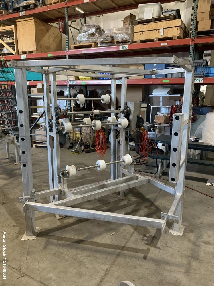 Used LJ White Model 23040 Spiral Cooling Conveyor – 20' Diameter, 5 Revolutions