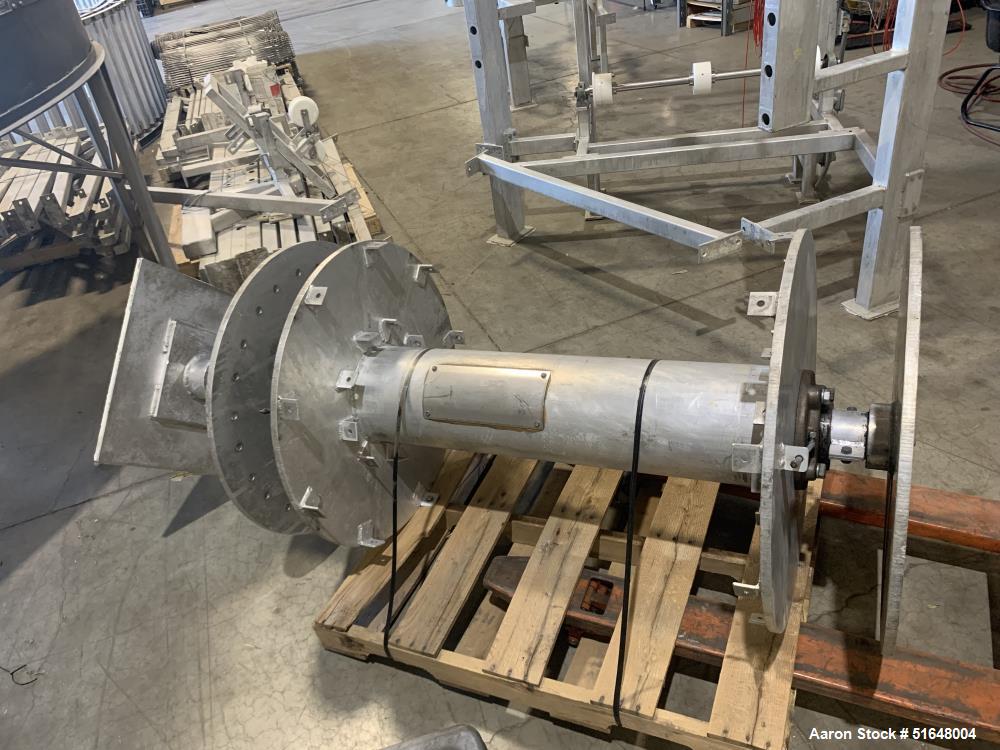 Used LJ White Model 23040 Spiral Cooling Conveyor – 20' Diameter, 5 Revolutions