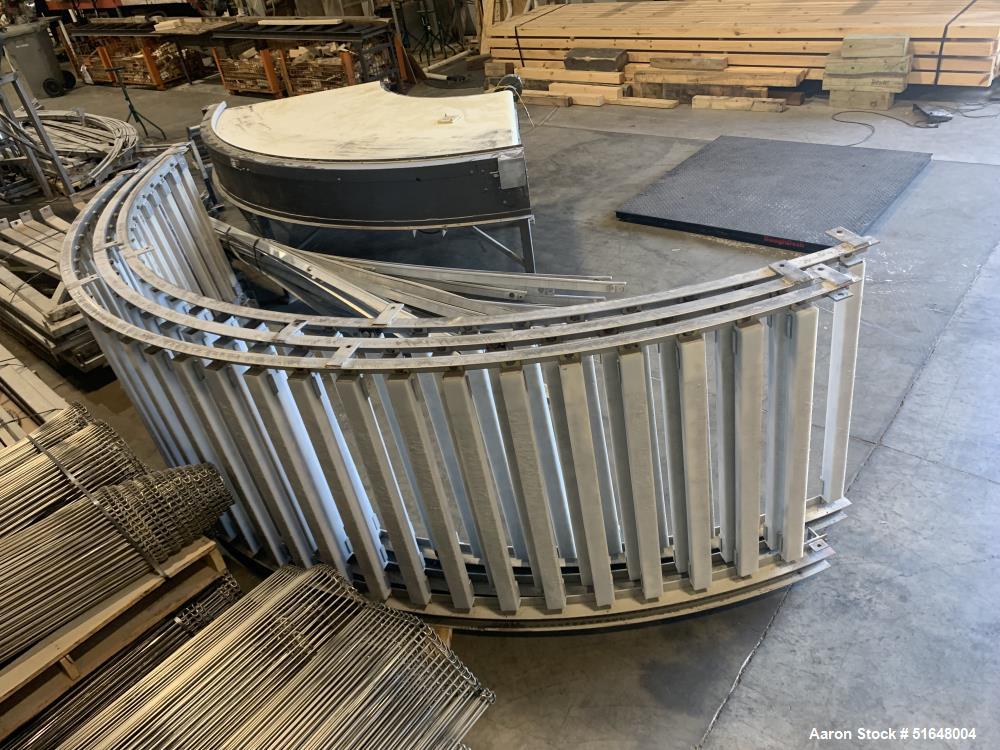 Used LJ White Model 23040 Spiral Cooling Conveyor – 20' Diameter, 5 Revolutions
