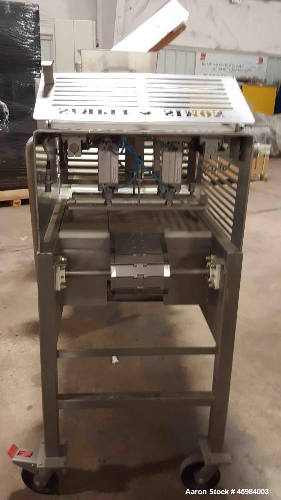 Used- Simple Simon Pie Machine, Model 4700. Capable of producing pies ranging from 25 -1000 grams in volume with any type of...