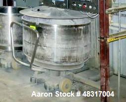 Used-Stainless Steel Spiral Mixer Bowl