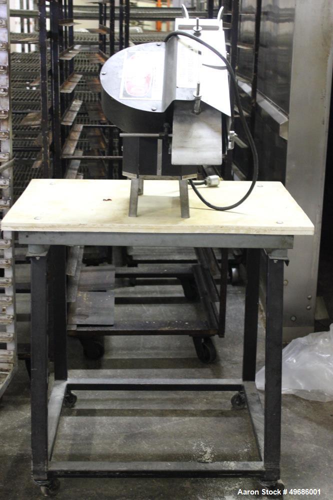 Used Orel Bakery Equipment Pita Bread Oven, Model P Tunnel Oven. In Feed, Transfer Conveyor gas Flat Bread/Pita Oven. Continuous Feed. Dimensions: 30' x 9' x 9'. Control Panel: 30" wide x 12" deep x ...