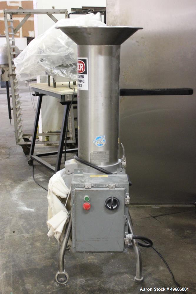 Used Orel Bakery Equipment Pita Bread Oven, Model P Tunnel Oven. In Feed, Transfer Conveyor gas Flat Bread/Pita Oven. Continuous Feed. Dimensions: 30' x 9' x 9'. Control Panel: 30" wide x 12" deep x ...