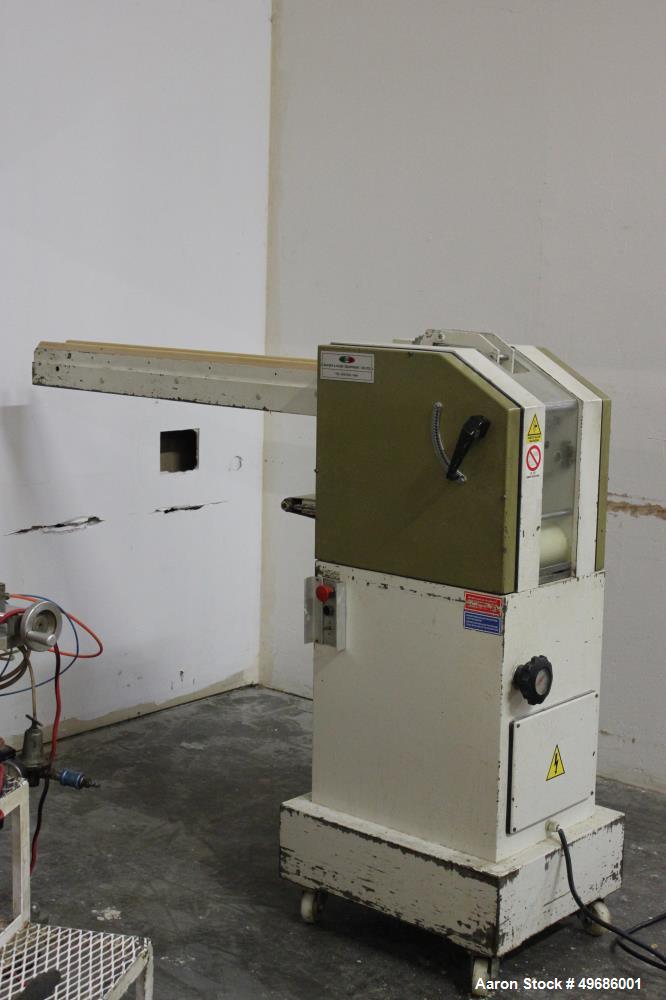 Used Orel Bakery Equipment Pita Bread Oven, Model P Tunnel Oven. In Feed, Transfer Conveyor gas Flat Bread/Pita Oven. Continuous Feed. Dimensions: 30' x 9' x 9'. Control Panel: 30" wide x 12" deep x ...