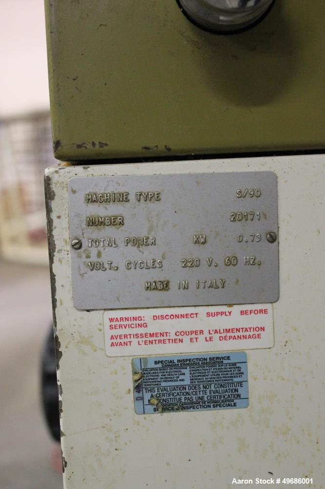 Used Orel Bakery Equipment Pita Bread Oven, Model P Tunnel Oven. In Feed, Transfer Conveyor gas Flat Bread/Pita Oven. Continuous Feed. Dimensions: 30' x 9' x 9'. Control Panel: 30" wide x 12" deep x ...