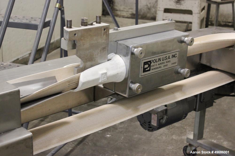 Used Orel Bakery Equipment Pita Bread Oven, Model P Tunnel Oven. In Feed, Transfer Conveyor gas Flat Bread/Pita Oven. Continuous Feed. Dimensions: 30' x 9' x 9'. Control Panel: 30" wide x 12" deep x ...