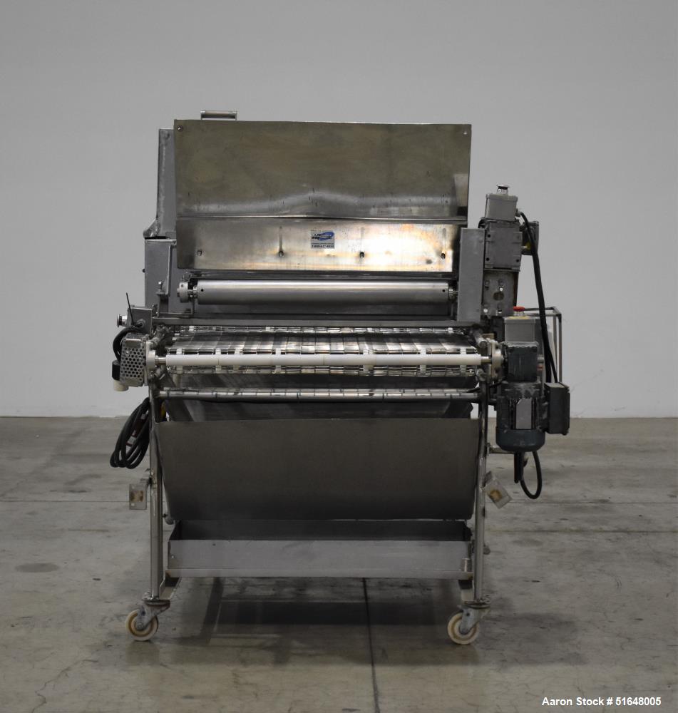 Industrial Dry Ingredient Spreader - Martin E-Z Spreader, Spray Nozzles, Wire Belt
