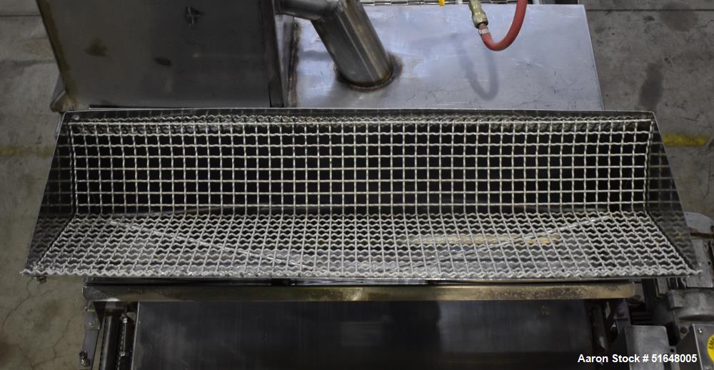 Industrial Dry Ingredient Spreader - Martin E-Z Spreader, Spray Nozzles, Wire Belt
