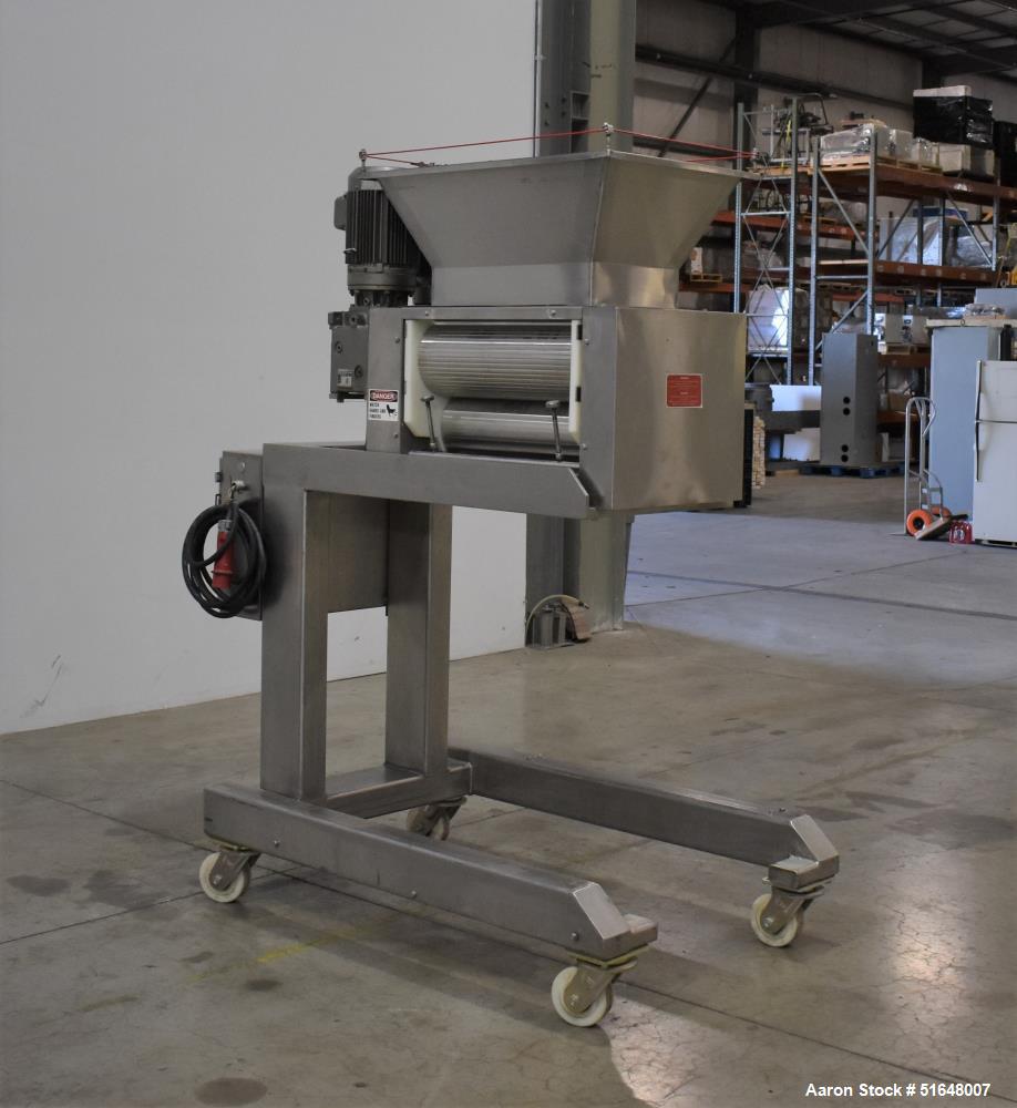 Used Dough 3 Roll Extruder / PreSheeter. Approx