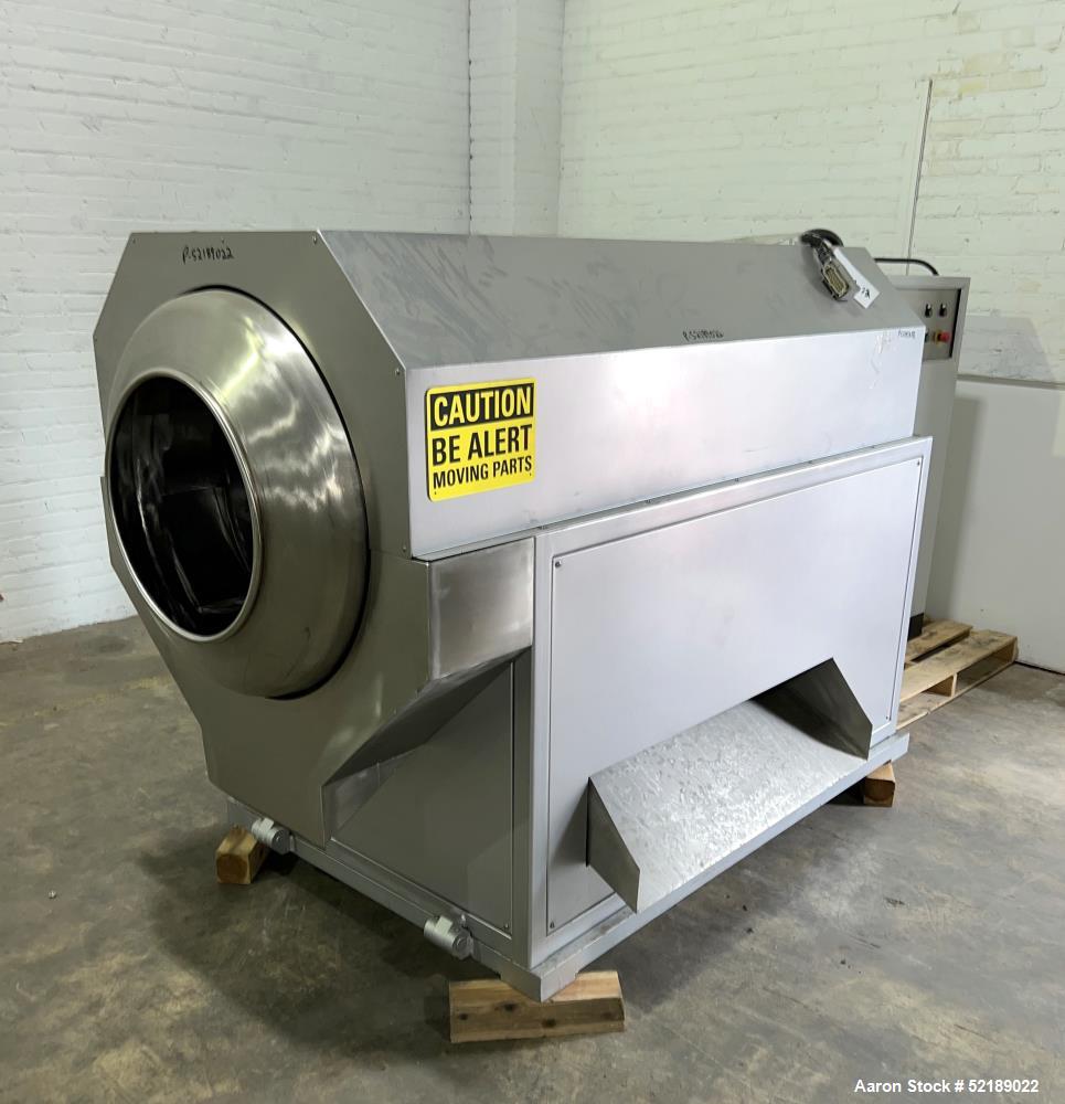 Used- Loynds 300 mm Wide Rolling & Scoring Line. Designed to make chiclets. Consisting of model GFL Dual Twin Screw Extruder...