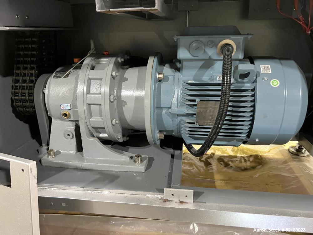 Used- Loynds 300 mm Wide Rolling & Scoring Line. Designed to make chiclets. Consisting of model GFL Dual Twin Screw Extruder...