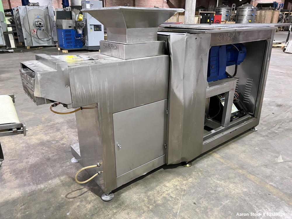 Used- Shangha Target 11" Rolling & Scoring Line. Designed to make chiclets. Consisting of: Twin Screw extruder with 5" diame...