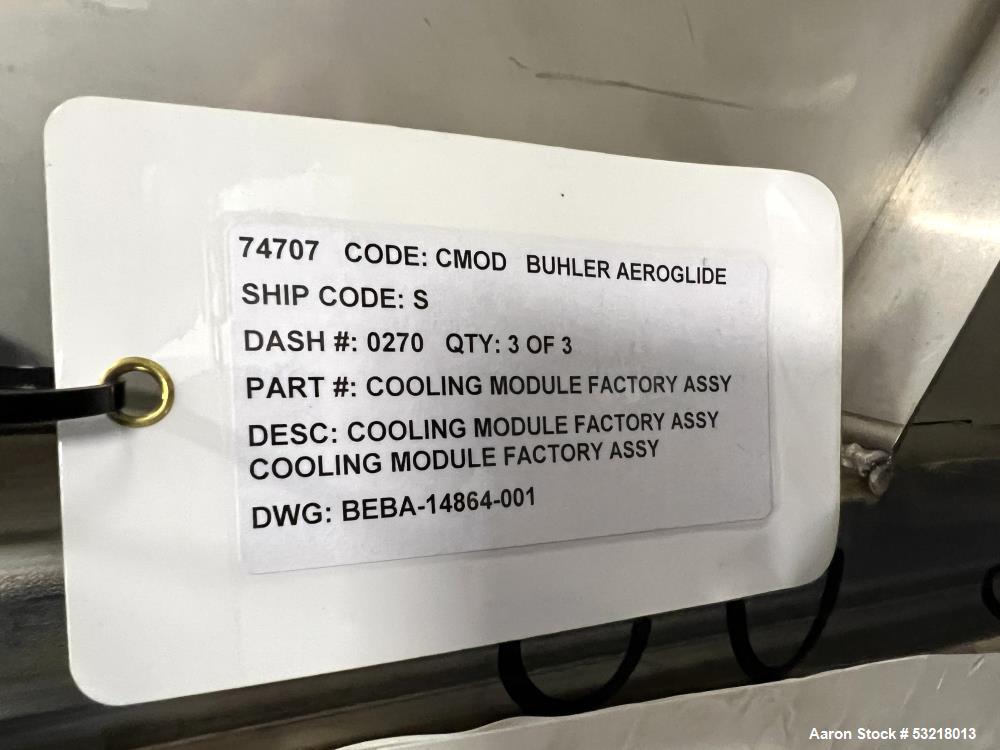 Buhler AeroTemp T M Cooling Conveyor, Model C1 120-32-XXC