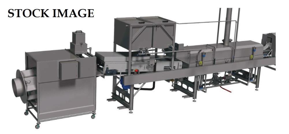 Kuipers Pellet Frying Line.