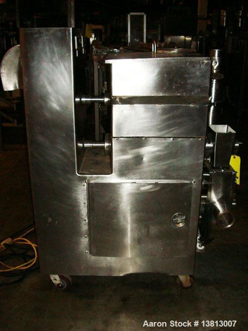 Used APV/Crepaco Fruit Feeder, Model G-9755. All stainless steel construction, on casters.