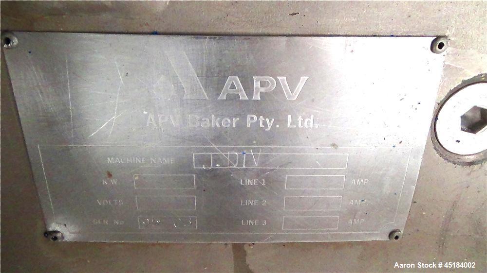 Used- APV Stainless Steel Dough Divider, Model XJ-G