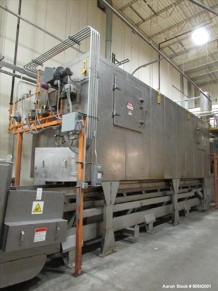 Aeroglide FBU24-25-RGX-IDFB Toasting & Puffing Oven with Cooling Tunnel