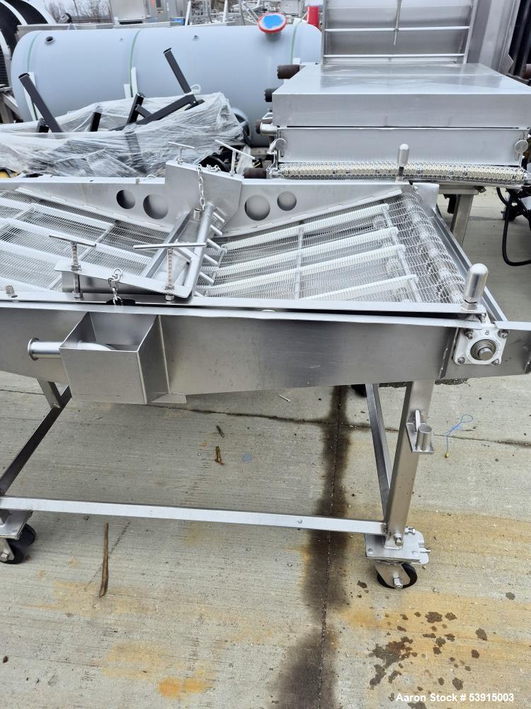 Used Heat and Control Batter Applicator – Model BA-3-36, 36" Belt, Stainless, Uniform Coating System
