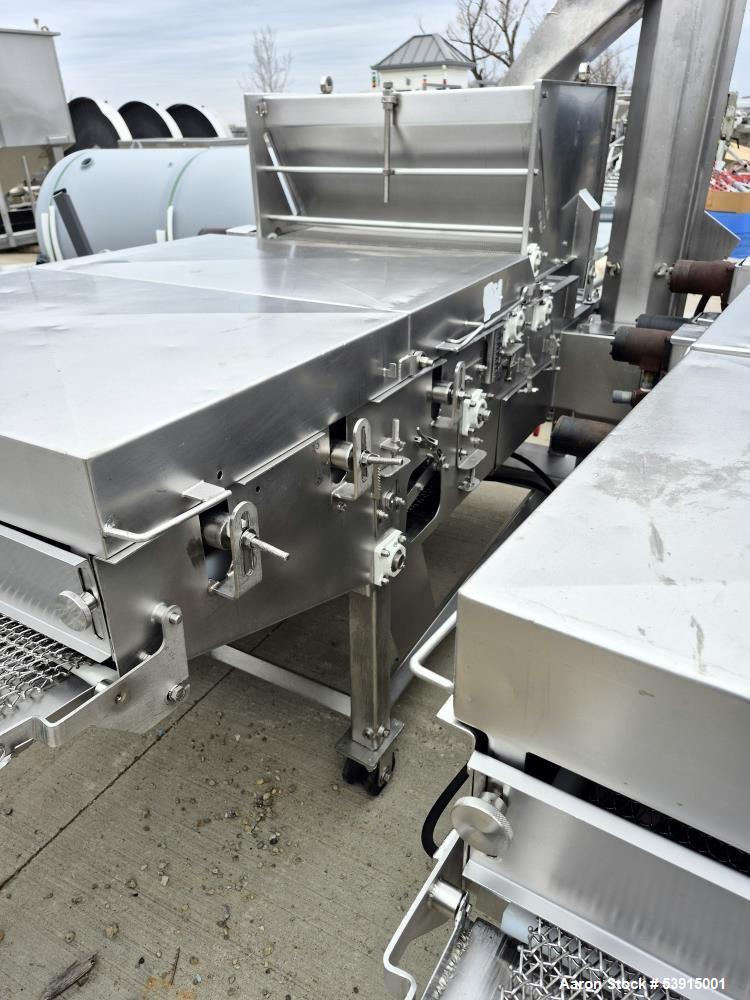 Used Heat and Control Breading Applicator – Model BD-3-36, 36" Belt, Adjustable Height