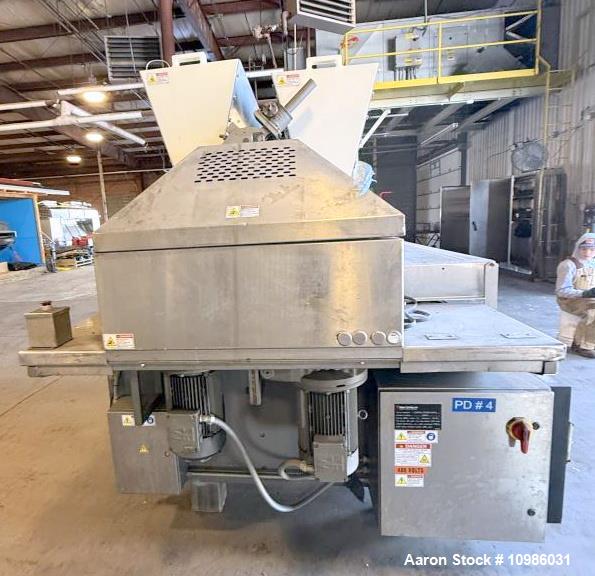 Used Baker Perkins Dualtex 4-Roll Extruder Model 595/1 – 48” Wide