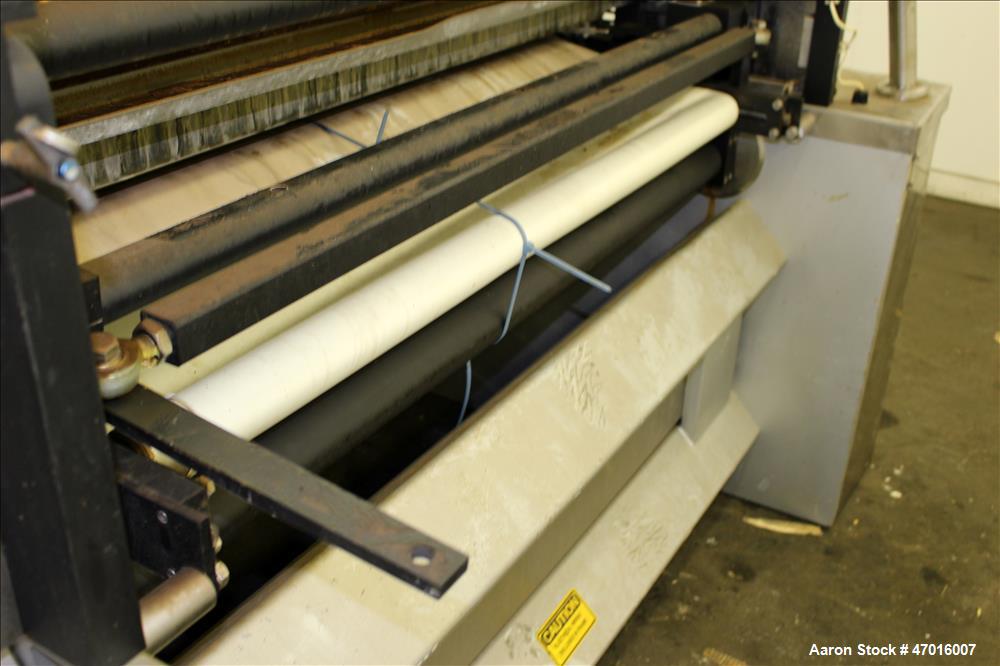 Used Baker Perkins SM World Wirecut Cookie Cutter Machine, 48" Width.
