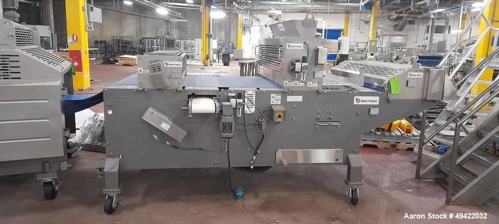 Used Baker Perkins TruClean Wire Cut & Filler Block System | 48” Servo Cookie Production Line