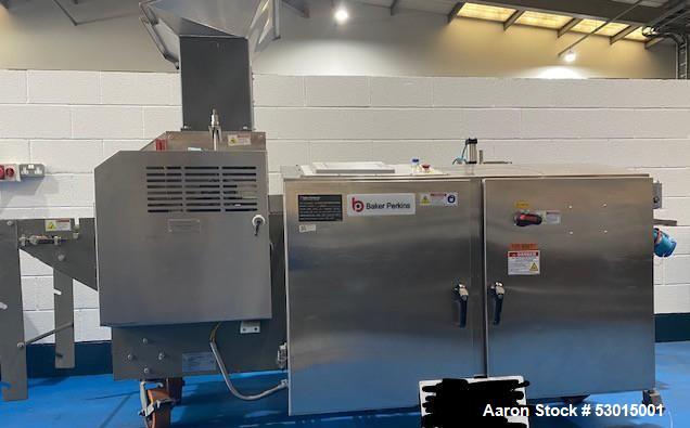 Used Baker Perkins 16" Servo-Driven Wire Cut & Continuous Rope Extruder