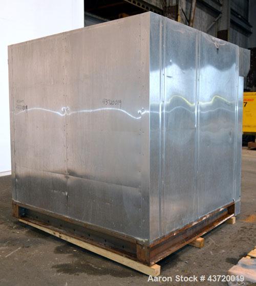 Used Baxter Revolving Tray Oven, Model OV850G-12A.  Natural gas fired, 150,000 BTU.  (4) Approximately 58" wide x 26" deep carbon steel trays, manual front door with (2) windows, approximate 12" open...