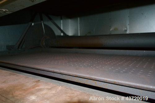 Used Baxter Revolving Tray Oven, Model OV850G-12A.  Natural gas fired, 150,000 BTU.  (4) Approximately 58" wide x 26" deep carbon steel trays, manual front door with (2) windows, approximate 12" open...
