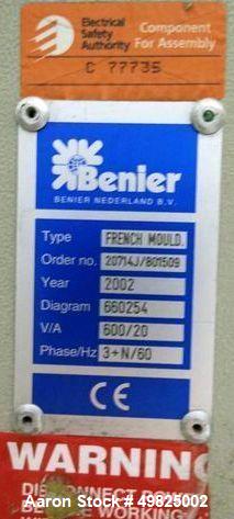 Used Benier French Mould Baguette Former – Multi-Stage Moulding System