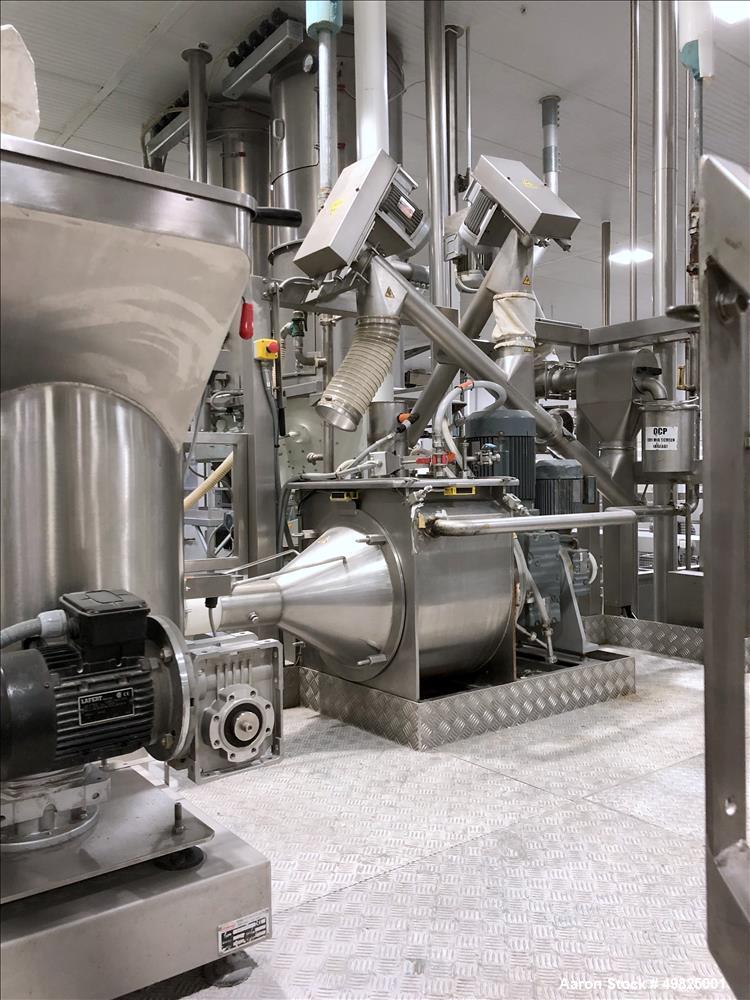 Used Benier Baguette and Roll Line with VMI Verymixer – High-Capacity Bread Production