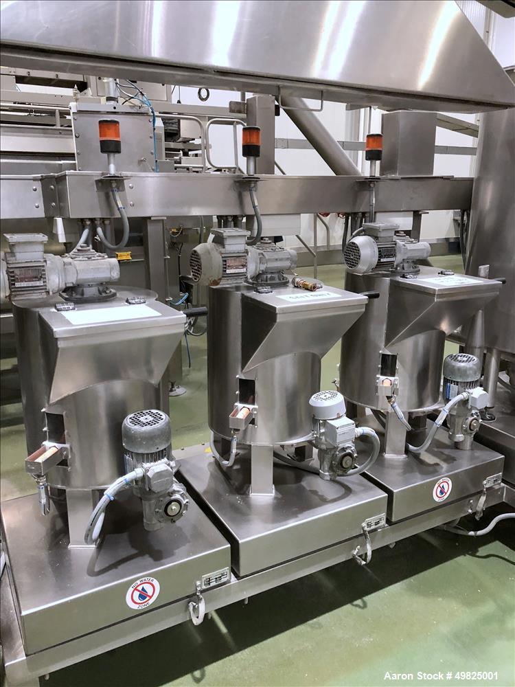 Used Benier Baguette and Roll Line with VMI Verymixer – High-Capacity Bread Production