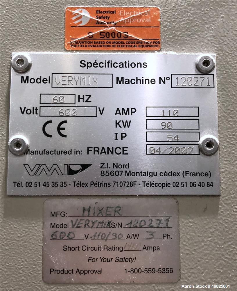 Used Benier Baguette and Roll Line with VMI Verymixer – High-Capacity Bread Production