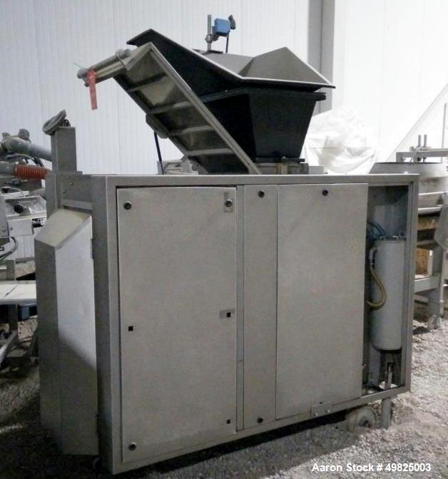 Used- Benier Bread Line. Capacity 3,000 dough pieces per hour. Dough weight 5 pocket divider range from 140 to 800 grams. Li...