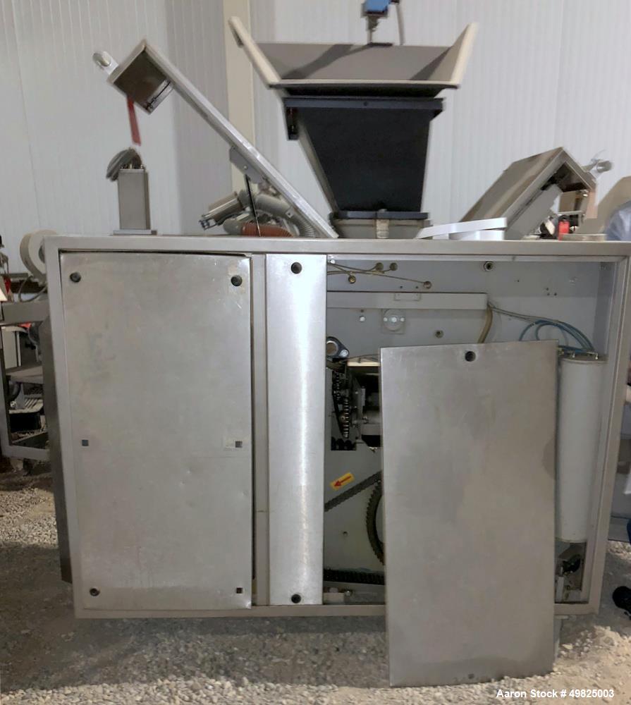 Used- Benier Bread Line. Capacity 3,000 dough pieces per hour. Dough weight 5 pocket divider range from 140 to 800 grams. Li...