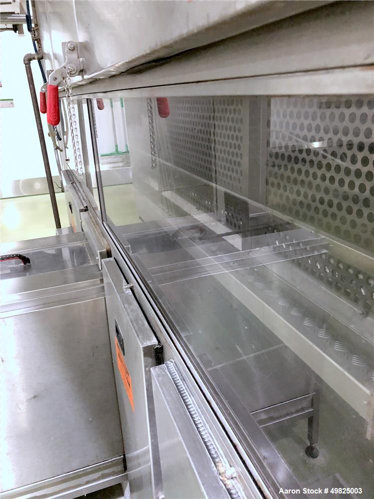 Used- Benier Bread Line. Capacity 3,000 dough pieces per hour. Dough weight 5 pocket divider range from 140 to 800 grams. Li...