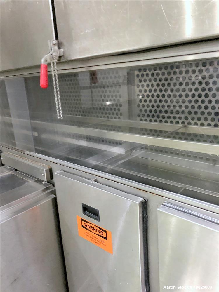 Used- Benier Bread Line. Capacity 3,000 dough pieces per hour. Dough weight 5 pocket divider range from 140 to 800 grams. Li...