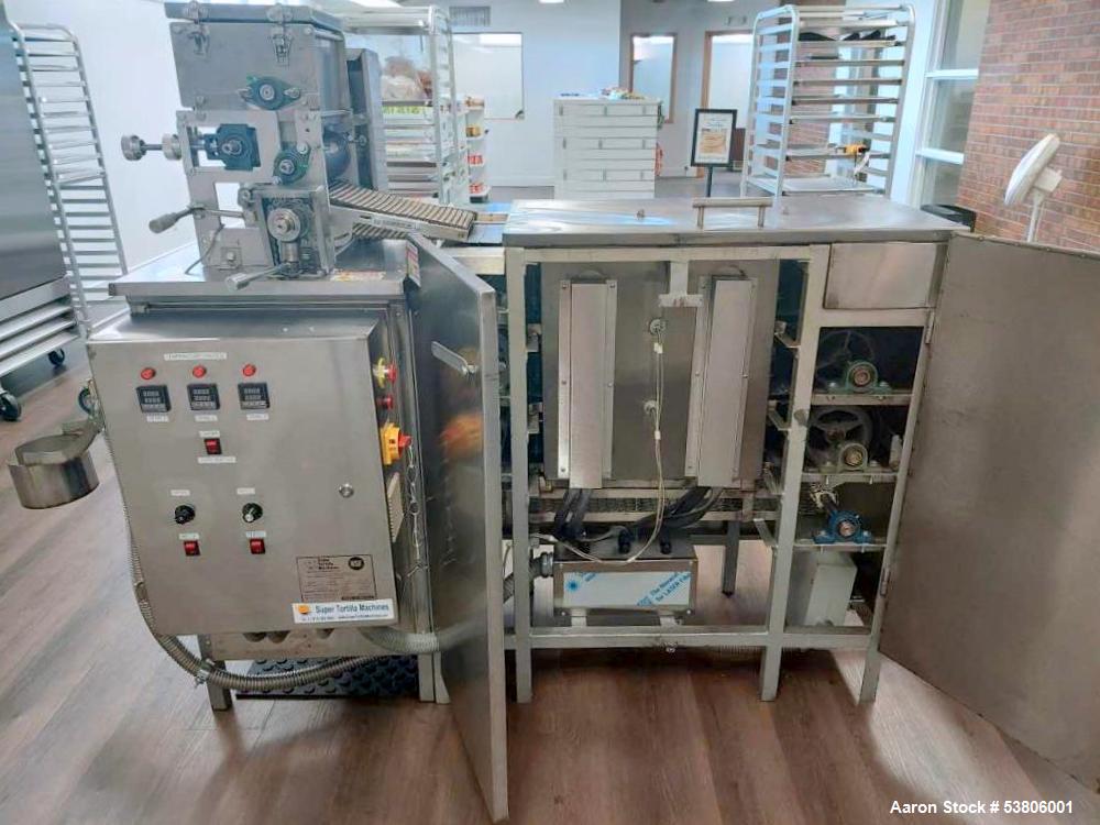 Super Tortilla Machines Tortilla Line, Model C-0410-3-3-G