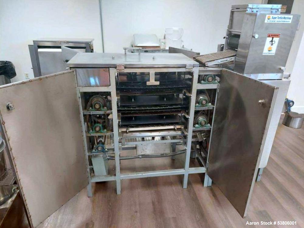 Super Tortilla Machines Tortilla Line, Model C-0410-3-3-G