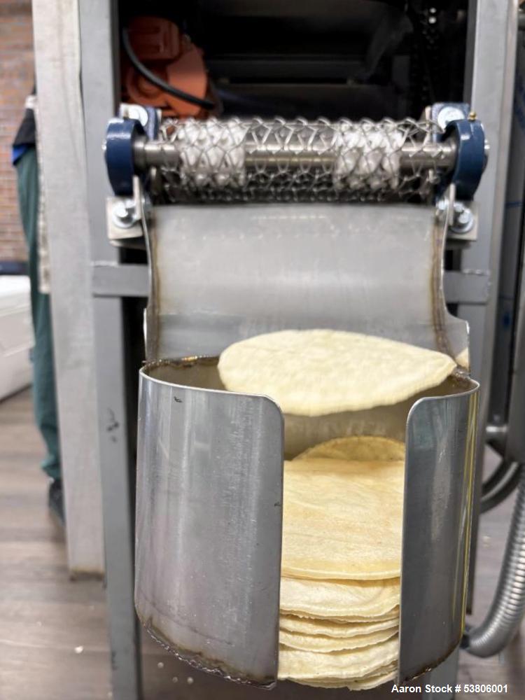Super Tortilla Machines Tortilla Line, Model C-0410-3-3-G